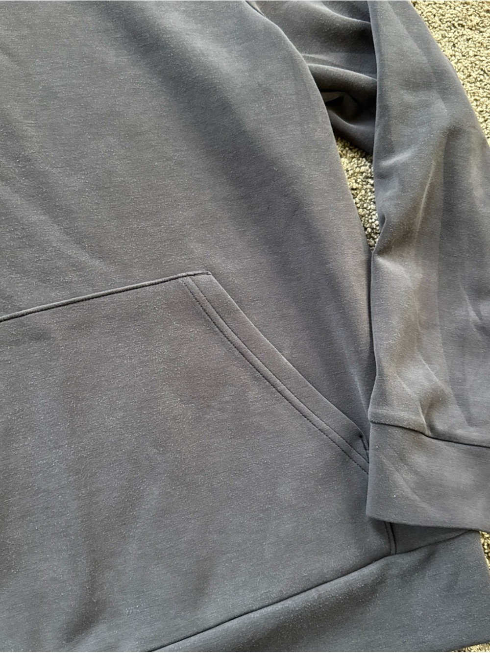 Members Mark Men's Medium Sandwash Pullover Hoodie Good Condition! View 4